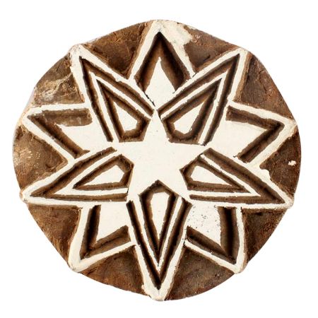 Set of 1 Piece New Wooden Printing Block